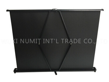 40'' Pull-up Portable Tabletop Projection Screen Tabletop Projectors Screen Ultraportable Table Professional Mini Screen